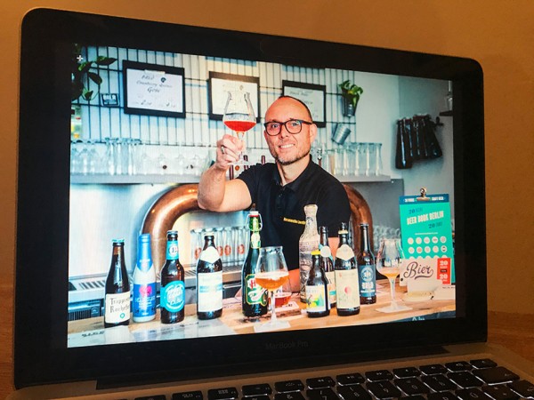 Online-Biertasting mit Biersommelier.Berlin. Ideal auch als Weihnachtsfeier oder Kundenevent für Firmen